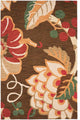 Safavieh Jardin Jar326A Brown, Multi Area Rug