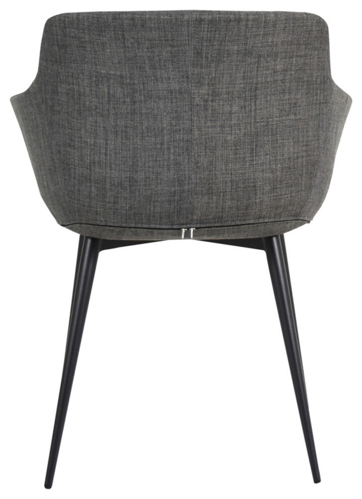 Ronda Arm Chair Gray, Set of 2
