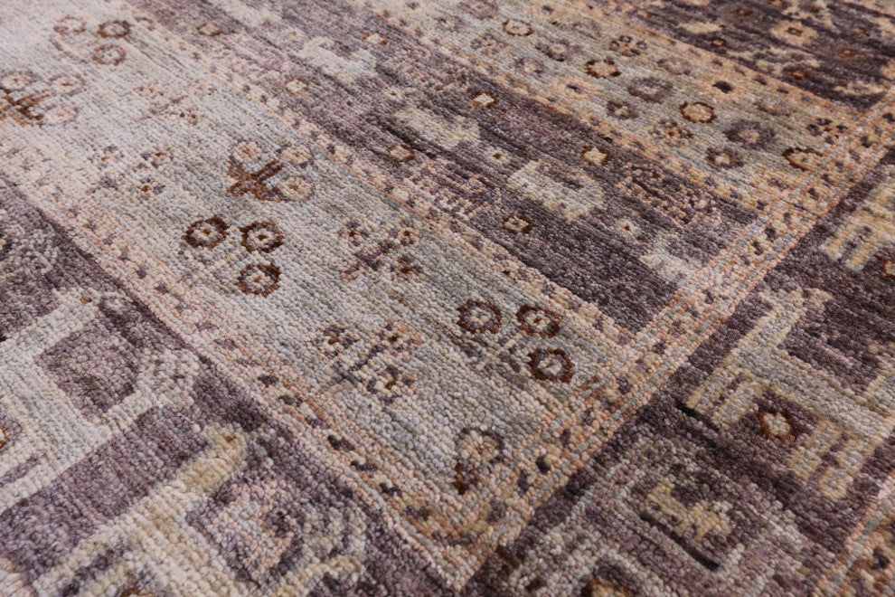 2' 8" X 4' 2" Handmade Tribal Persian Gabbeh Wool Rug Q9644