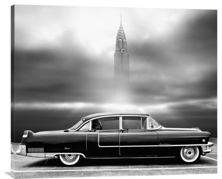 "A Crack In The World" Stretched Canvas Giclee by Larry Butterworth, 30x25"