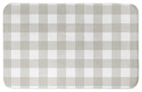 Beige Buffalo Check 34"x21" Bath Mat