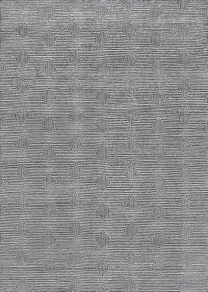 Ahgly Company Indoor Rectangle Mid-Century Modern Area Rugs, 7' x 10'