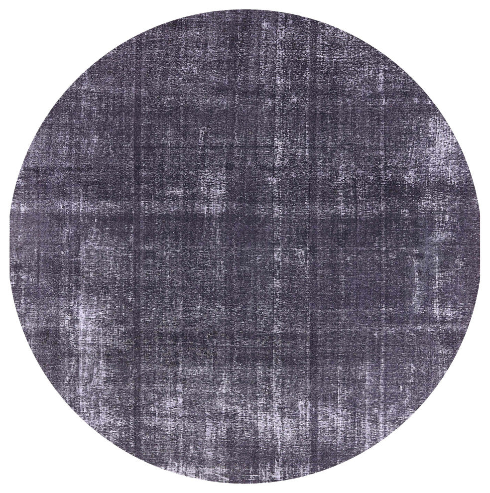 Ahgly Company Indoor Round Mid-Century Modern Area Rugs, 3' Round