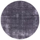 Ahgly Company Indoor Round Mid-Century Modern Area Rugs, 3' Round