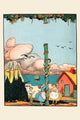 Climbing the Sugar Plum Tree- Paper Poster 20" x 30"