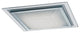Pyramid LED Ceiling Light, Chrome
