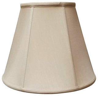 Royal Designs Empire Lamp Shade, Beige, 8"