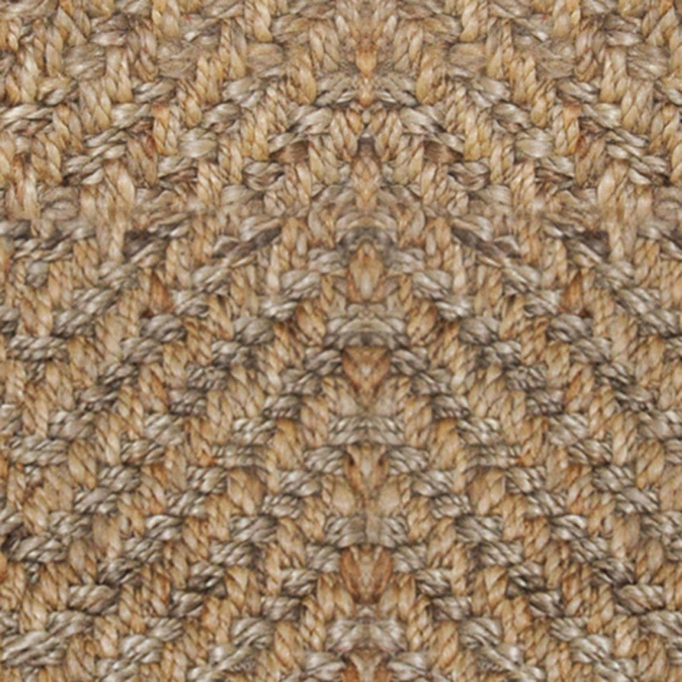 Classic Home Herringbone Natural Rug, 8'x10'