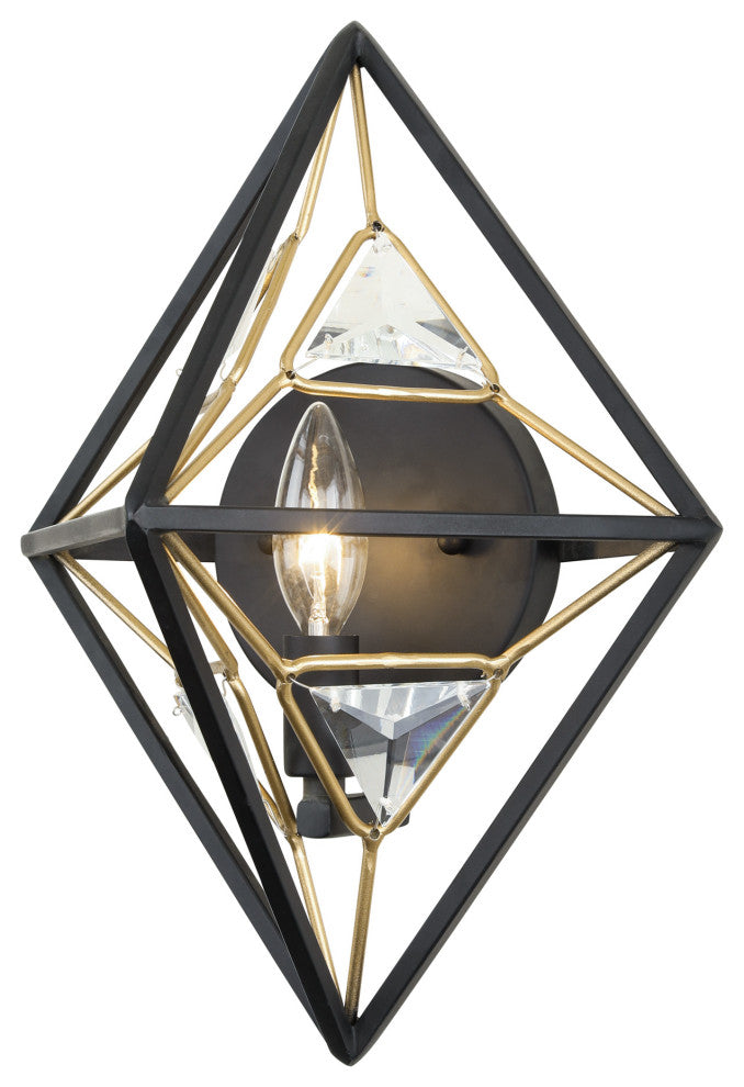 Marcia 1-Lt Wall Sconce - MB/FG