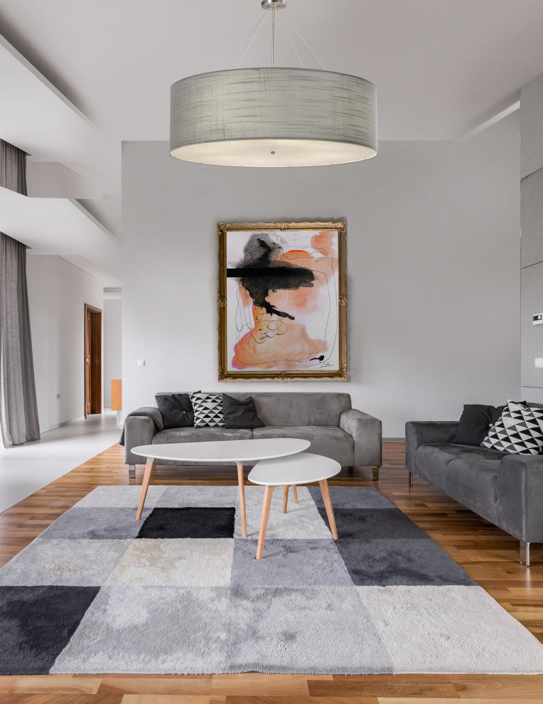 CLASSIC 60-inch Drum Pendant (Fabric)