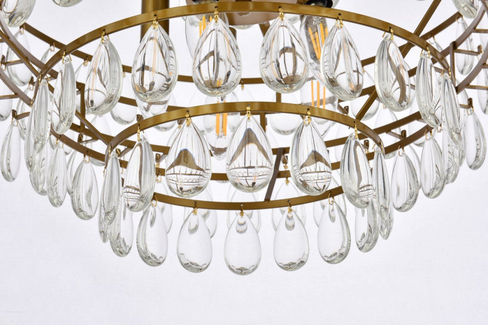 Murphy 20" Pendant, Brass