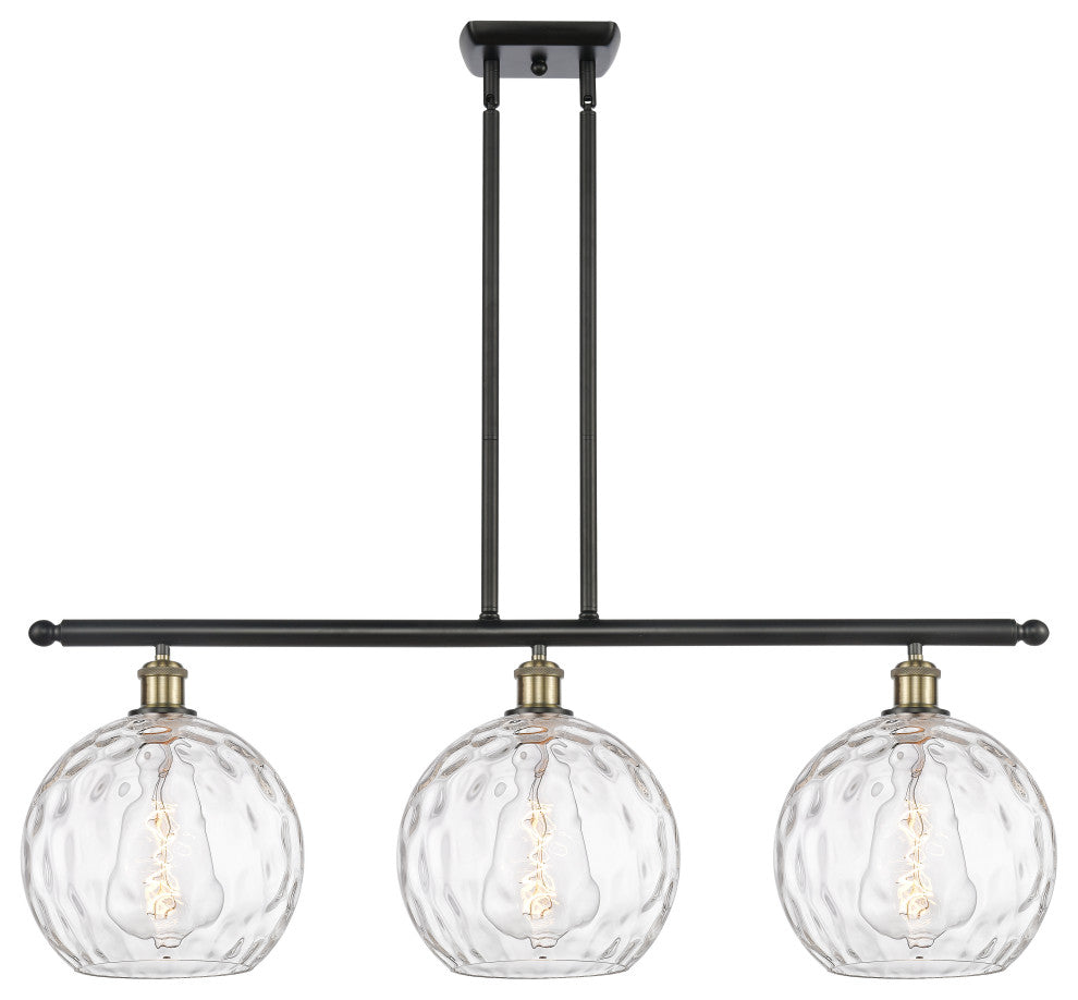Innovations 516-3I-BAB-G1215-10-LED 3 Light Island Light, Black Antique Brass