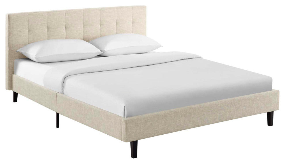 Linnea Queen Fabric Bed