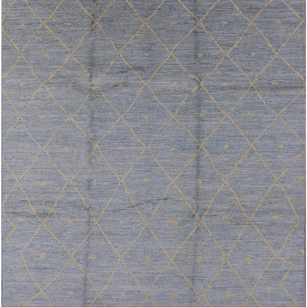 Ahgly Company Indoor Square Mid-Century Modern Area Rugs, 8' Square