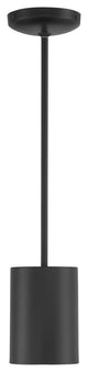Pilson 7" Rod Pendant, Replaceable LED, Matte Black