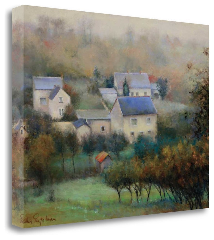 "Countryside Hamlet" By Esther Engelman, Giclee Print on Gallery Wrap Canvas