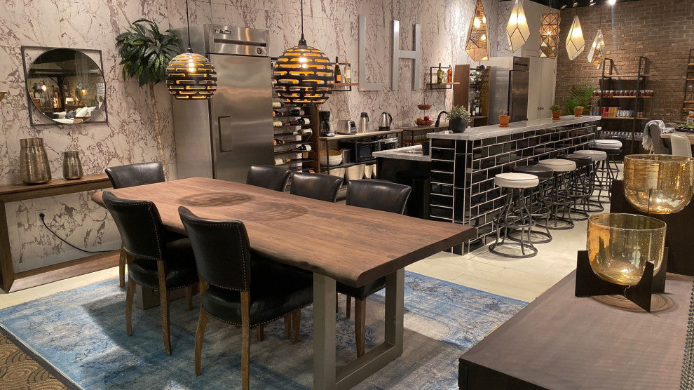 TAJ Dining Table, Brown