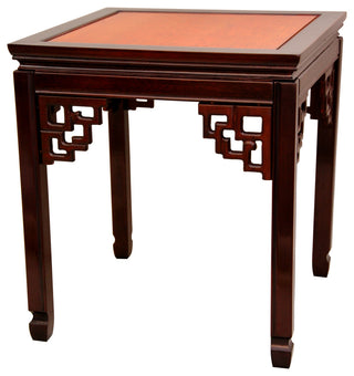 Rosewood Square Ming Table, Two-tone