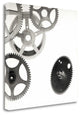 "Retro - Gears - 7" By Alan Blaustein, Giclee Print on Gallery Wrap Canvas
