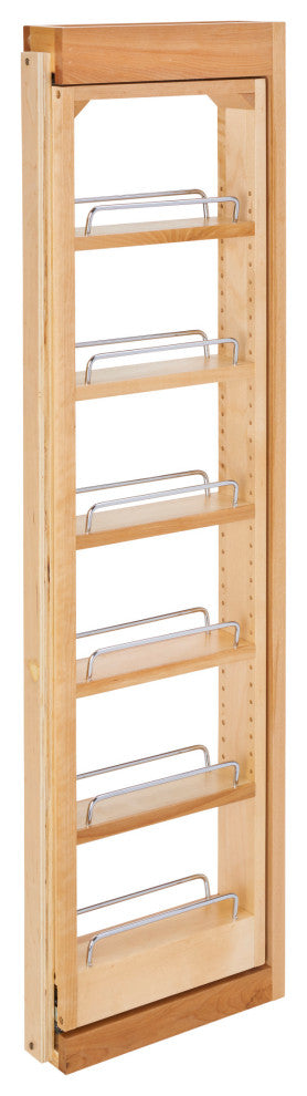 Wood Wall Filler Pull Out for 42" H New Kitchen Applications, 3"W