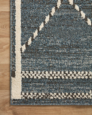 Loloi II Fabian Denim/Charcoa 18"x18" Sample Rug