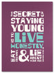 'Live Honestly II' Canvas Art by Megan Romo