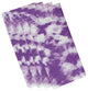 Chillax, Geometric Print Napkin, Purple, Set of 4