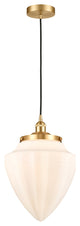 Innovations 616-1PH-SG-G661-12 1-Light Mini Pendant, Satin Gold