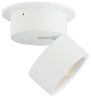 Maxim 86242 Swinger 6"W LED Semi-Flush Ceiling Fixture - 3000K - White