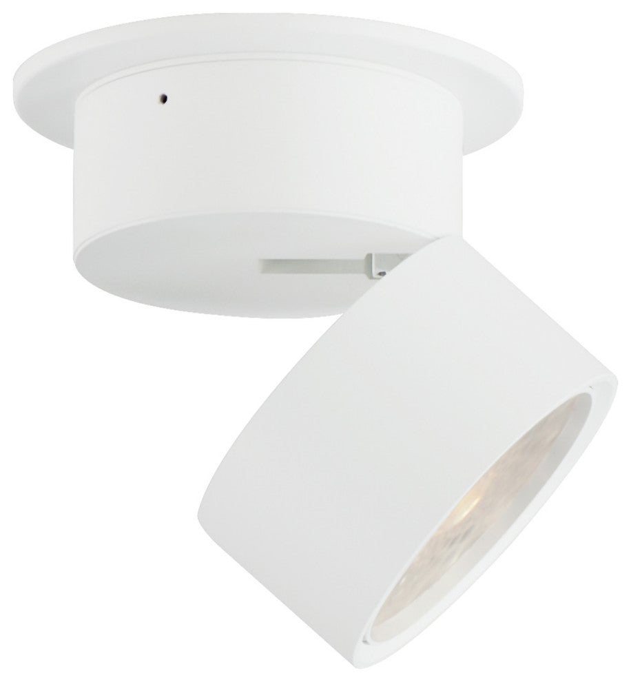 Maxim 86242 Swinger 6"W LED Semi-Flush Ceiling Fixture - 3000K - White