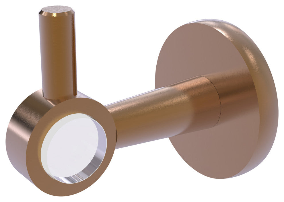 Clearview Robe Hook, Brushed Bronze