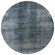 Ahgly Company Indoor Round Mid-Century Modern Area Rugs, 4' Round