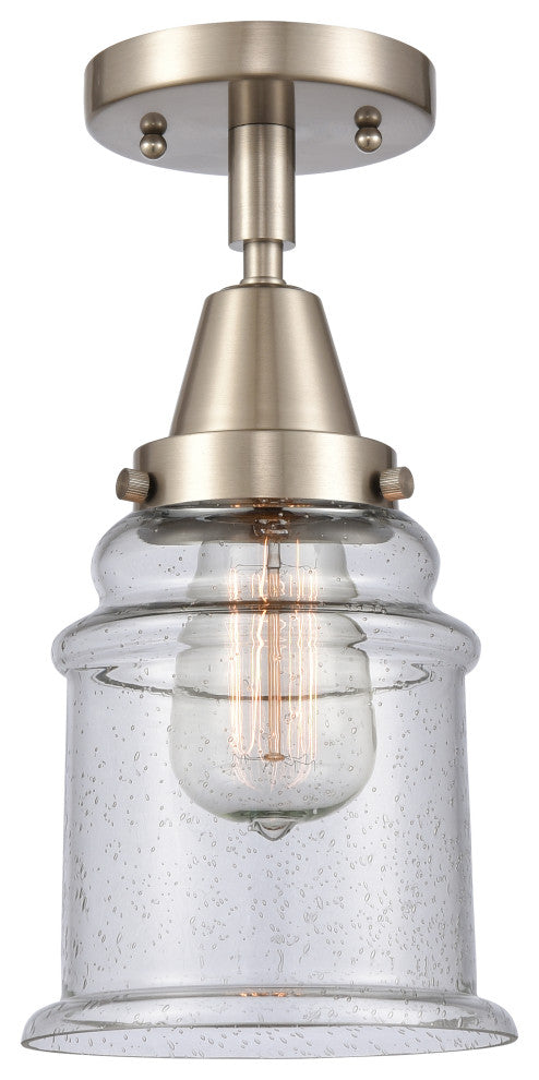 INNOVATIONS LIGHTING 447-1C-SN-G184-LED Canton Flush Mount