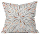Iveta Abolina Feather Roll Throw Pillow, 18"x18"