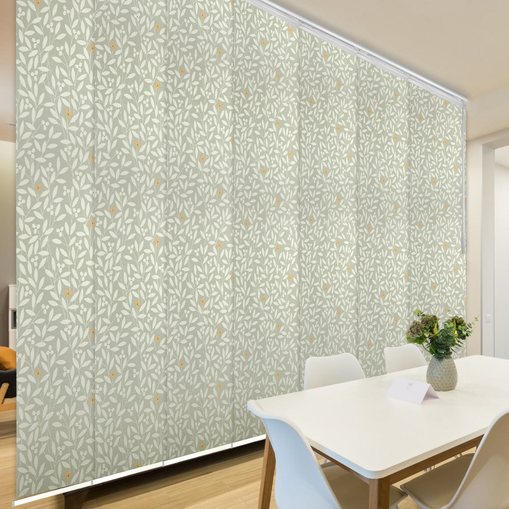 Myrtle 7-Panel Track Extendable Vertical Blinds 110-153"W