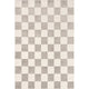Nuloom Zhuri Checkered Washable Rug, Cream 3' x 5'