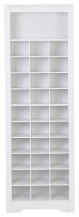 Gewnee Stylish Design 30 Shoe Cubby Console