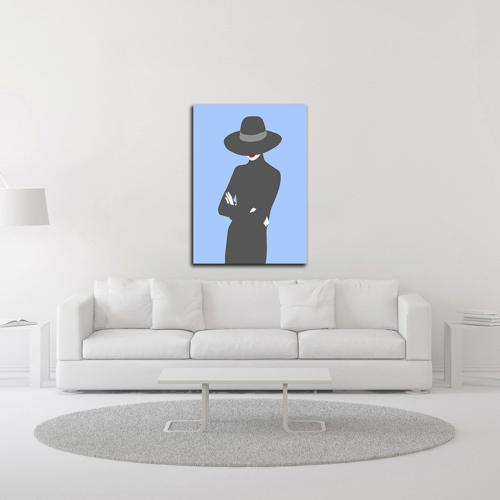 Lady No. 2 by Sean Salvadori, Print on Canvas, 25"x35"