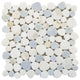 Marble Pebbles Mosaics Heart Shape - Marina - Tile for Floors Walls
