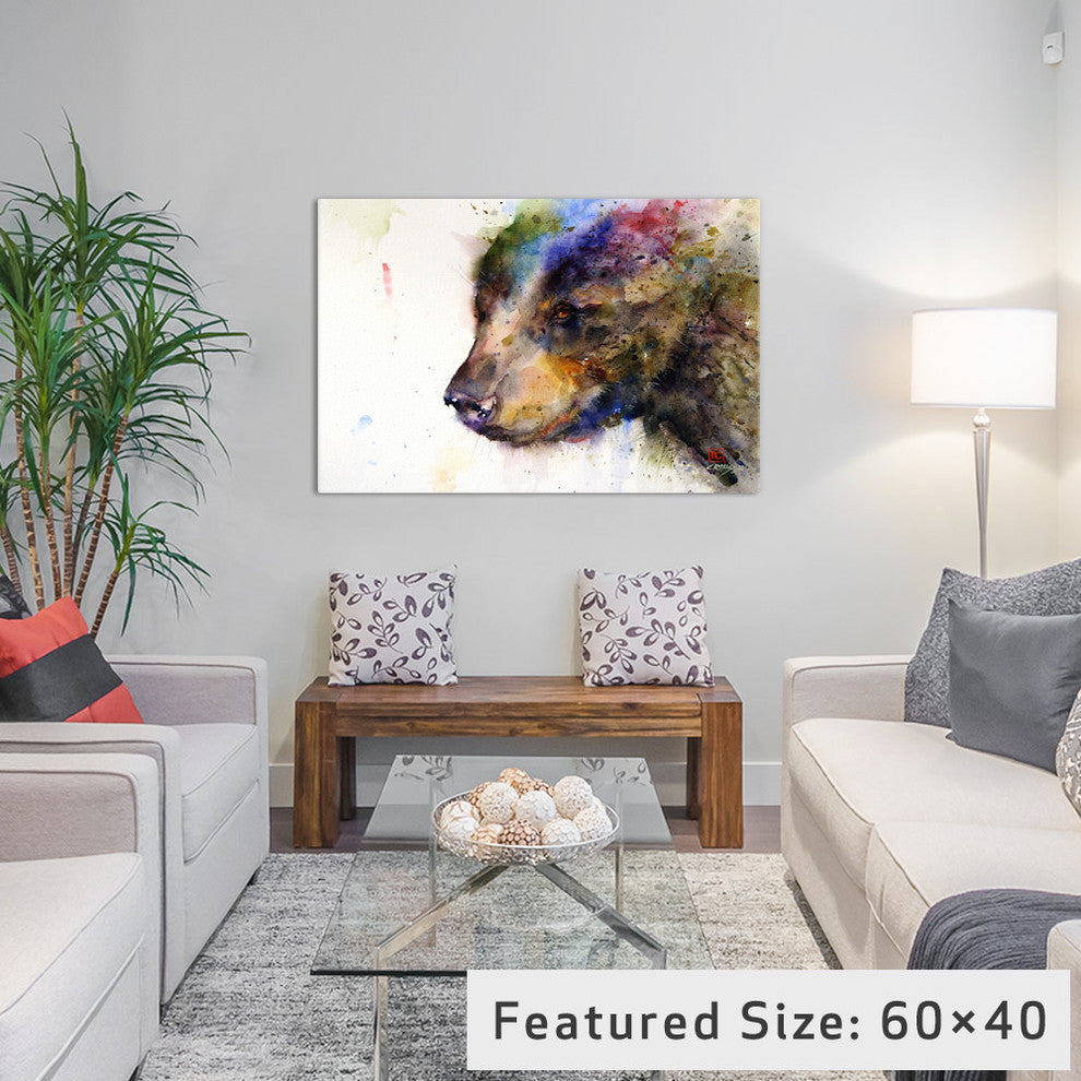 "Bear" by Dean Crouser, 26x18x1.5