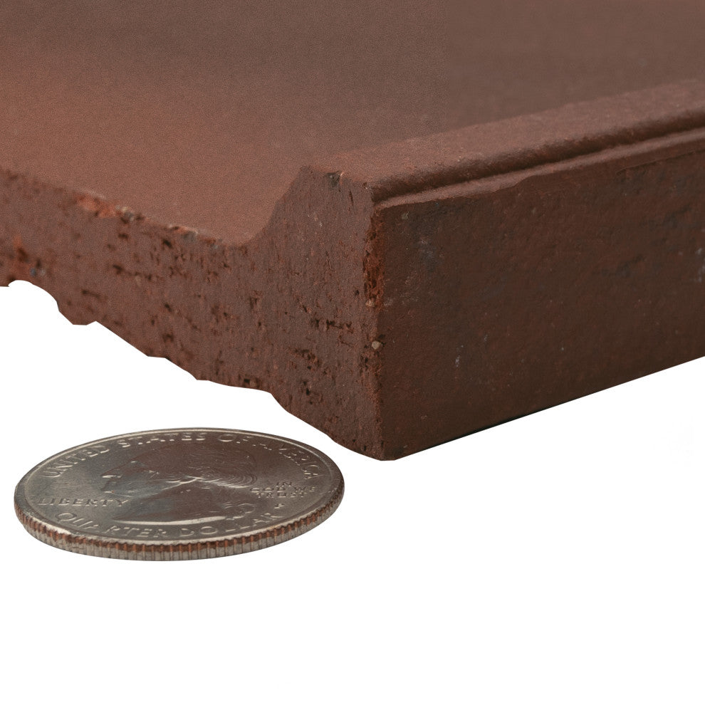 Quarry Cove Base Flame Red II Ceramic Floor and Wall Trim