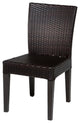 TKC Napa Wicker Patio Dining Chairs in Espresso (Set of 2)