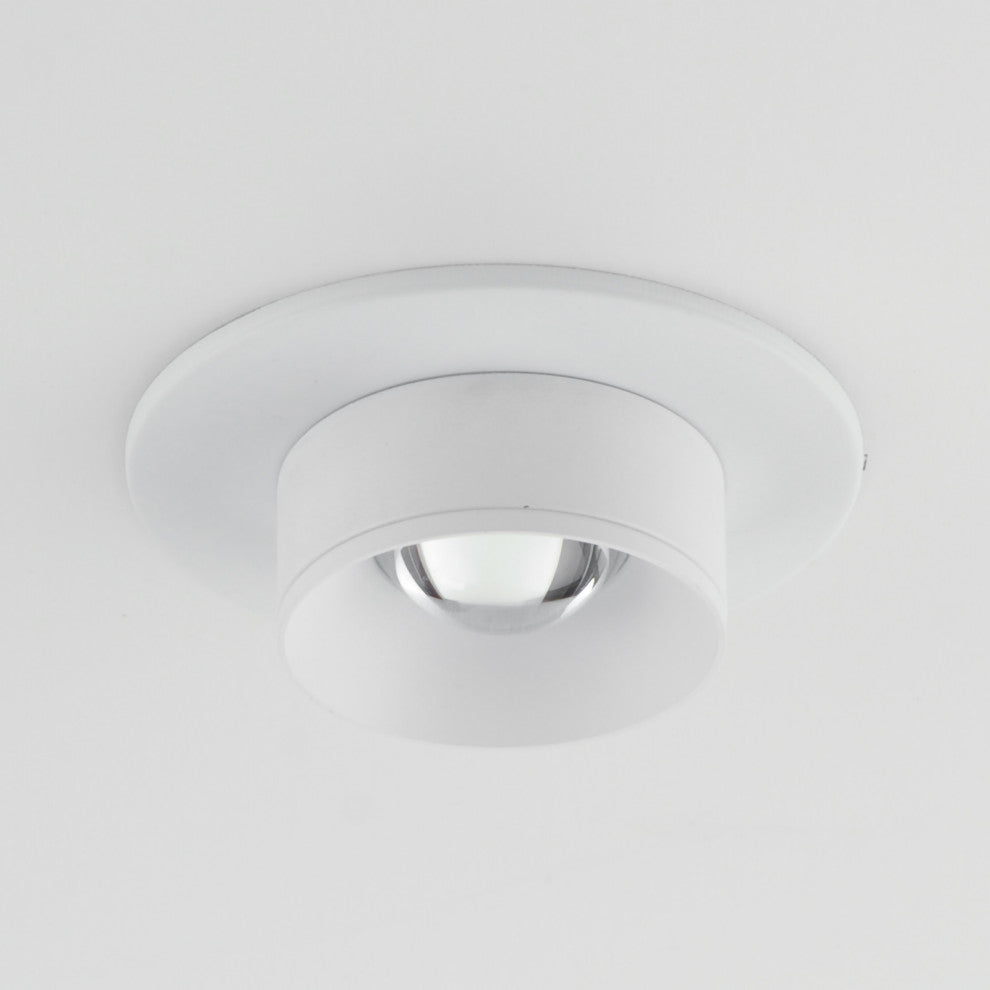 Maxim 86210 Caldera 3"W Flush Mount Ceiling Fixture - White