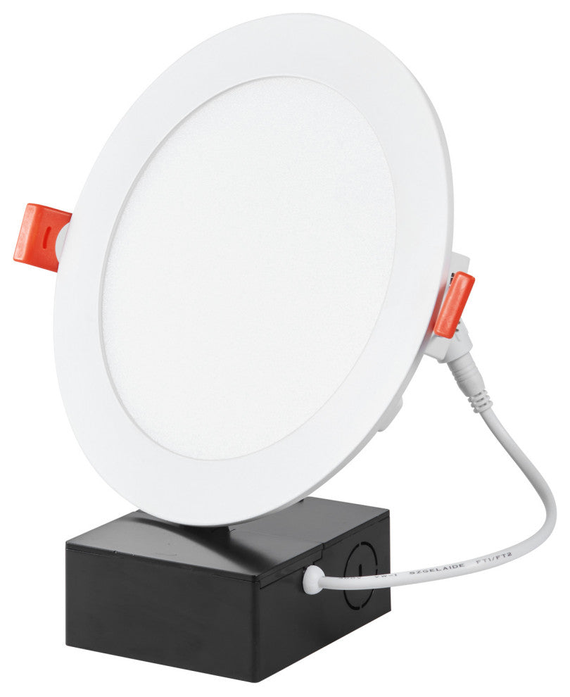 VEVOR LED Recessed Light 4 Pack Canless Ceiling Wafer Downlight 1200LM Dimmable
