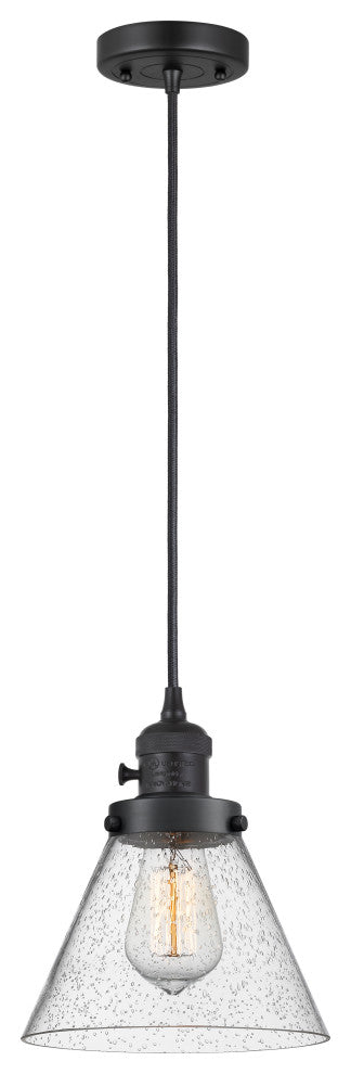 INNOVATIONS 201CSW-BK-G44-LED 1-Light Mini Pendant Matte Black