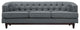 Modern Gray Coast Upholstered Sofa