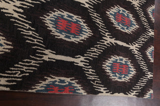 Abstract Contemporary Oriental Area Rug Hand-tufted Wool Carpet 5x8