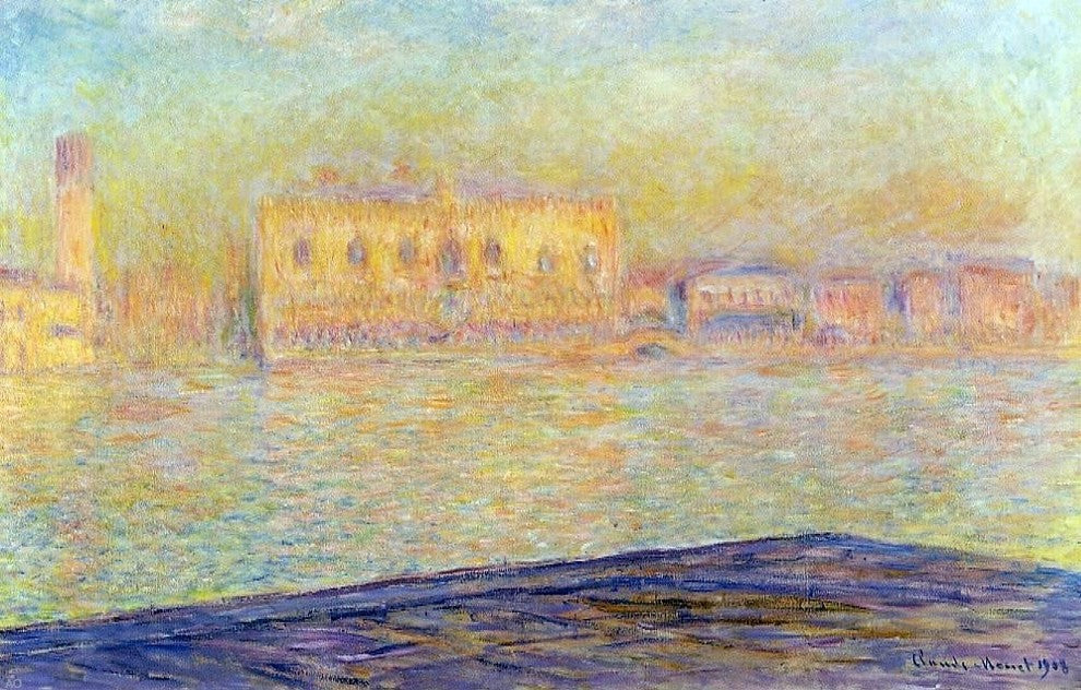 Claude Oscar Monet The Doges' Palace Wall Decal