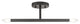 LIVEX LIGHTING 51179-07 2 Light Bronze Semi-Flush