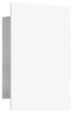 Tersus Outdoor LED Sconce, Uplight/Downlight, Textured White, Cool White